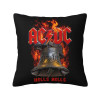 Роскошные чехлы на подушки AC DC Hells Bells 40x40 см, полиэстер, ретро-рок, тяжелая металлическая подушка для дивана, квадратная наволочка