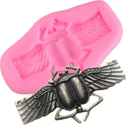 3D Scarab Beetle силиконовая форма кексы с насекомыми инструменты для украшения тортов из мастики для выпечки шоколадных конфет форма для мастики формы для мыла и глины