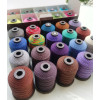 MeiSi Flax Waxed Thread 0.35 0.45 0.55 0.65mm(97colors) Cord String Twine For Hand Sewing Leather Beads（1-63 Color NO)