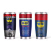 Стакан из нержавеющей стали на тему WD-40, 20 унций, с соломой и крышкой, потертый дизайн