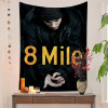 1 шт. огромный настенный гобелен Eminem в стиле хип-хоп, 8 миль, с принтом, большой настенный гобелен, художественный декор для комнаты, Декор для дома, одеяло