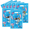 Подарочные пакеты для вечеринок Disney Stitch, милая пластиковая сумка для конфет, украшения для вечеринок для детей, товары для дня рождения и детского душа для девочек