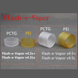 Flash-e-Vapor V4.5S+ / V4.5LS / V4.5+ / v4.5L Измерительные стаканы PCTG PEI TUBE PLUS Flash e Vapor FEV FEV-e 4,5 мл