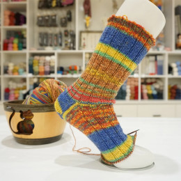 1*100 г, шариковый опал из шерсти hundertwassr, 75% шерсть, 25% полиамид/нейлон, вязаная пряжа