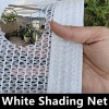 50% затенение, 4-контактный белый солнцезащитный козырек, HDPE, анти-УФ-защита, садовые суккуленты, шестерня от солнца, балкон, терраса, затенение Awnin