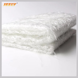 Ткань из стекловолокна Jeely 150 г/м2, нещелочный коврик из нарезанного стекловолокна, 1*1 м