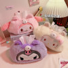 Sanrio Hello Kitty плюшевый мультяшный чехол для салфеток Kuromi My Melody Hello Kitty, держатель для салфеток, сумка для хранения салфеток, декор, подарок