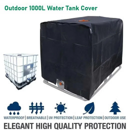 Крышка резервуара для воды на открытом воздухе 1000 л, термоизоляция, заводская водонепроницаемая и пылезащитная защитная крышка ведра