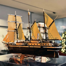 Новинка 2023 года Moc 10335 Shackleton, корабль выносливости, строительные блоки, сделай сам, сборка городских кирпичей, игрушки, подарок для детей и взрослых, подарок на день рождения