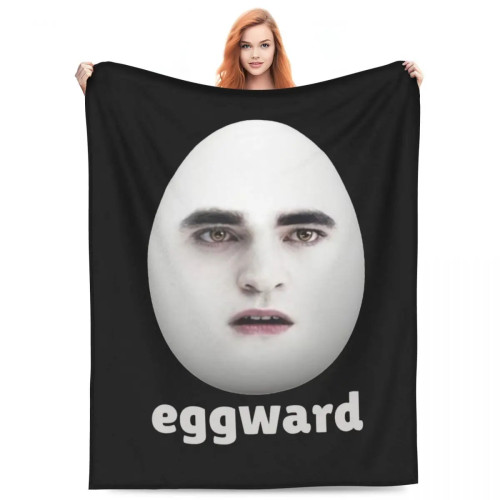 Одеяло Twilight Eggward Meme, флисовое украшение, портативные легкие пледы для домашнего офиса, покрывало