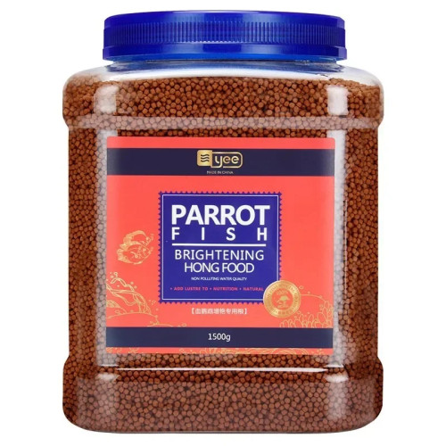Корм для рыб YEE Blood Parrot с красным улучшителем мелких частиц, корм для тропических рыб в аквариуме
