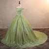Эшли Глория 2024 Новинка платья милое платье для Quinceanera роскошное кружевное платье реальное фото бальное платье для выпускного вечера Robe De Bal Plus