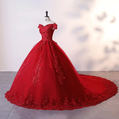 Ashley Gloria 15 Quinceanera Платья 2024 Вечерние платья с открытыми плечами Платье для 15 лет Платья для Quinceanera по индивидуальному заказу