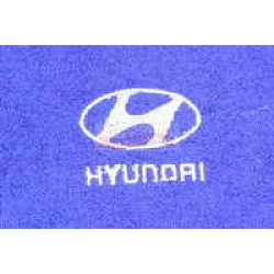 Полотенце с логотипом Hyundai