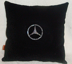 Подушка со стразами Swarovski Mercedes