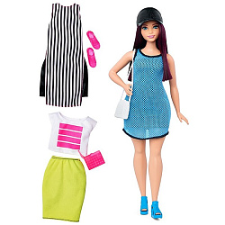 Куклы и пупсы Mattel Barbie DTF01 Игровой набор из серии 'Игра с модой'