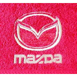 Полотенце с логотипом Mazda